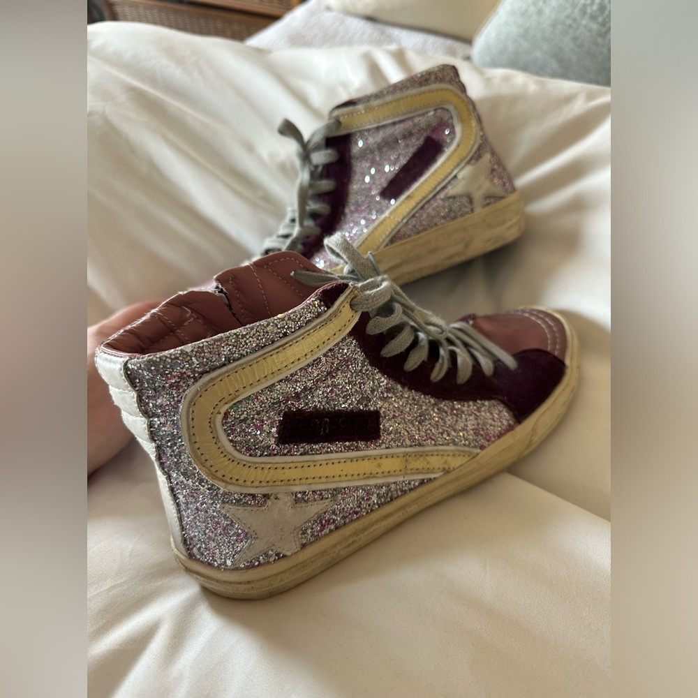GOLDEN GOOSE hi top sneakers